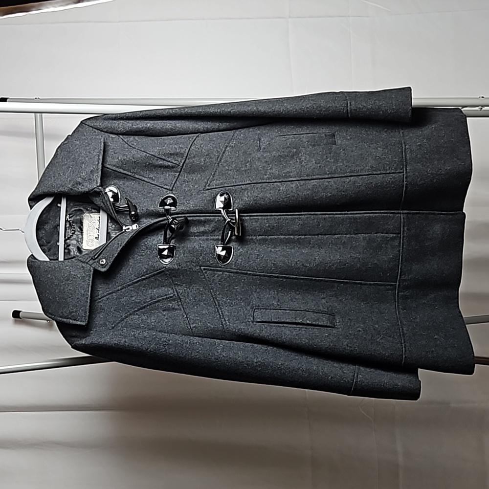 GUESS Charcoal Hooded Jacket